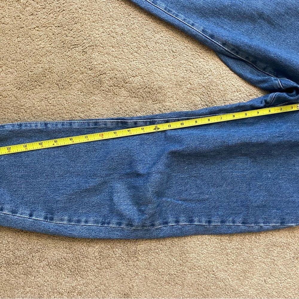 Zara Barrel High-Waist Blue Women’s Jeans Size 4 - Picture 4 of 6